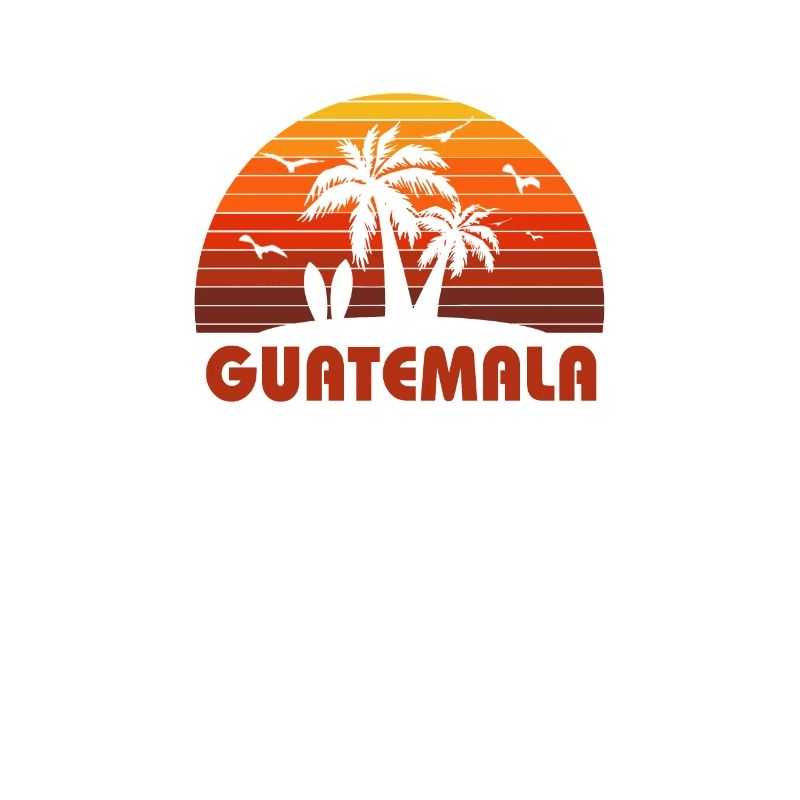 Cool Guatemala Beach coucher de soleil Souvenir
