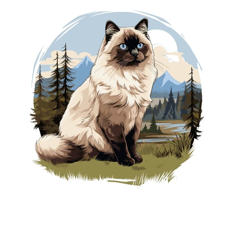 Birman Cat Birma Katze