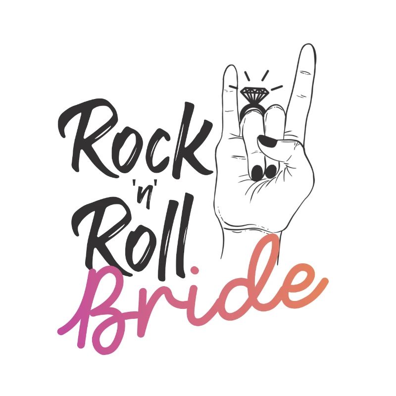 Mariée Rock 'n' Roll