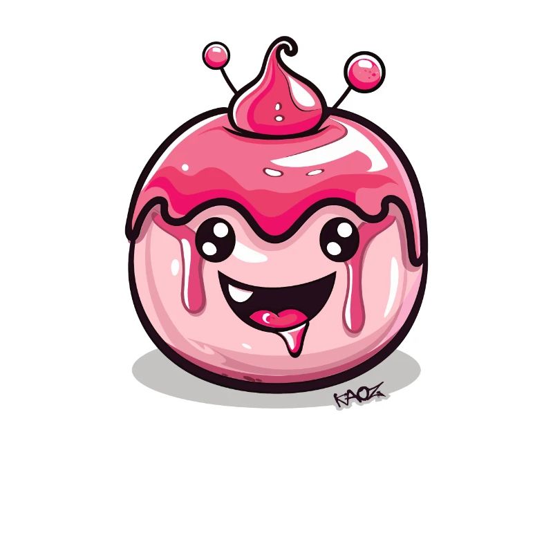 Pudding Blob Kawaii mignon