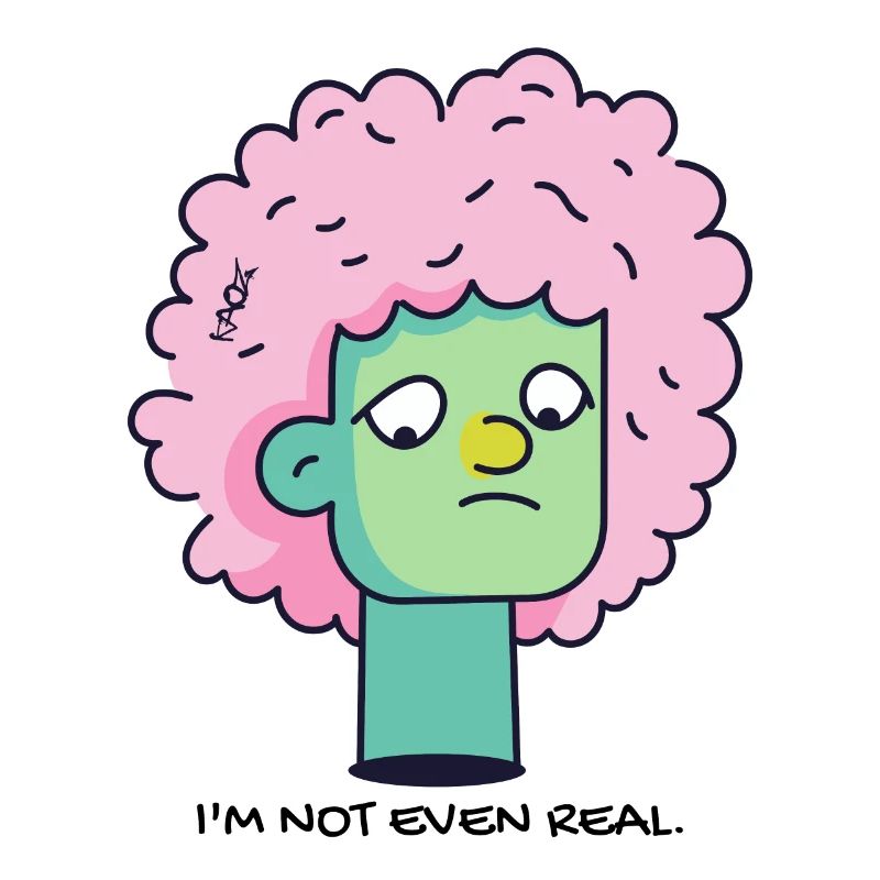 Ich bin nicht einmal echt