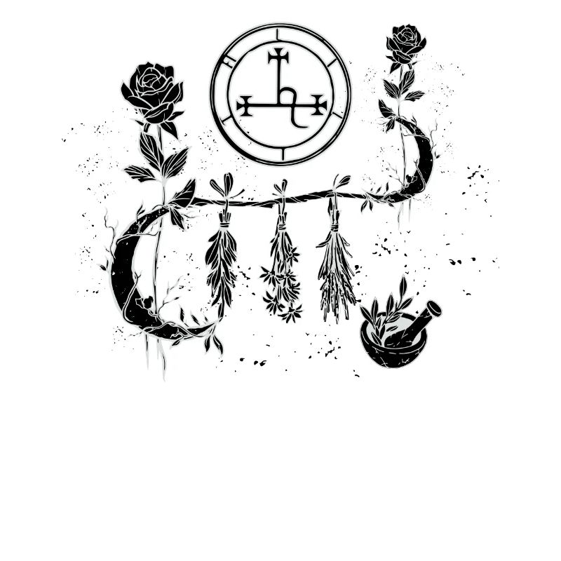 Kräutergarten Geschenkidee Gothic Okkult Witch