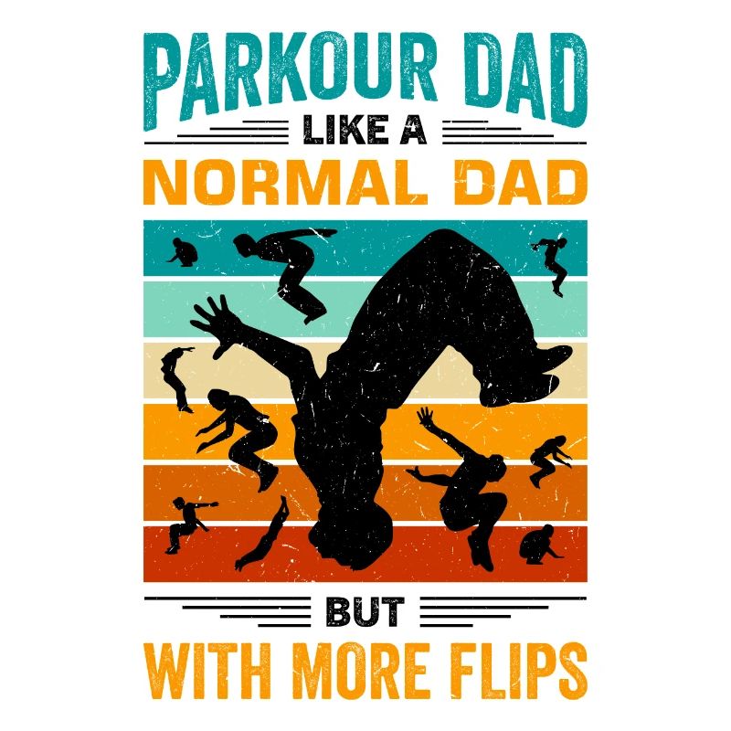 Witziger Parkour Spruch