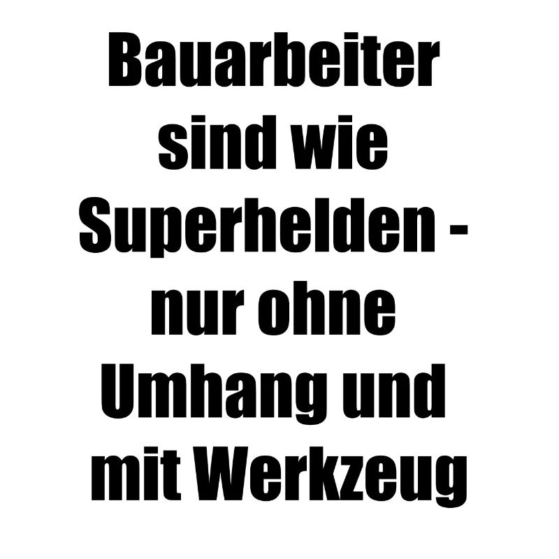 Bauarbeiter-Geschenk