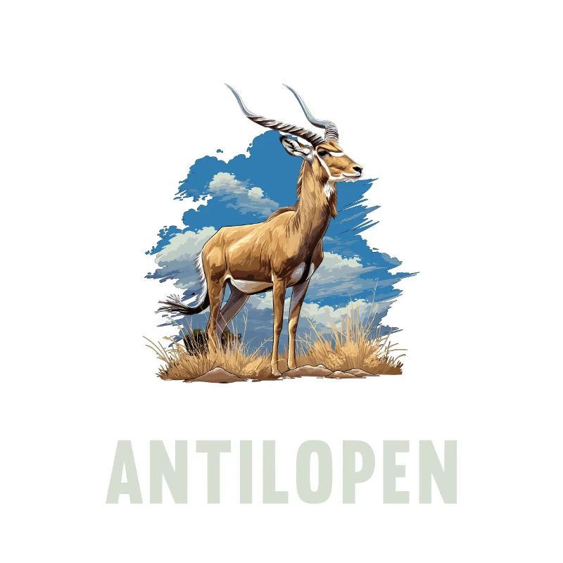 Antilope antilope antilope ouverte