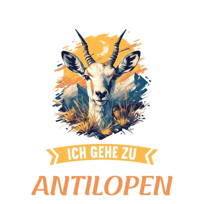 Antilope antilope antilope ouverte