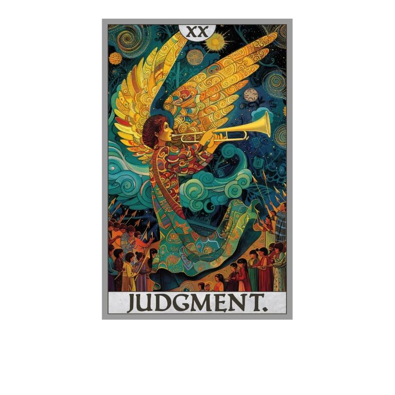 Tarotkarten Tarotkarte 20 Judgment Gericht