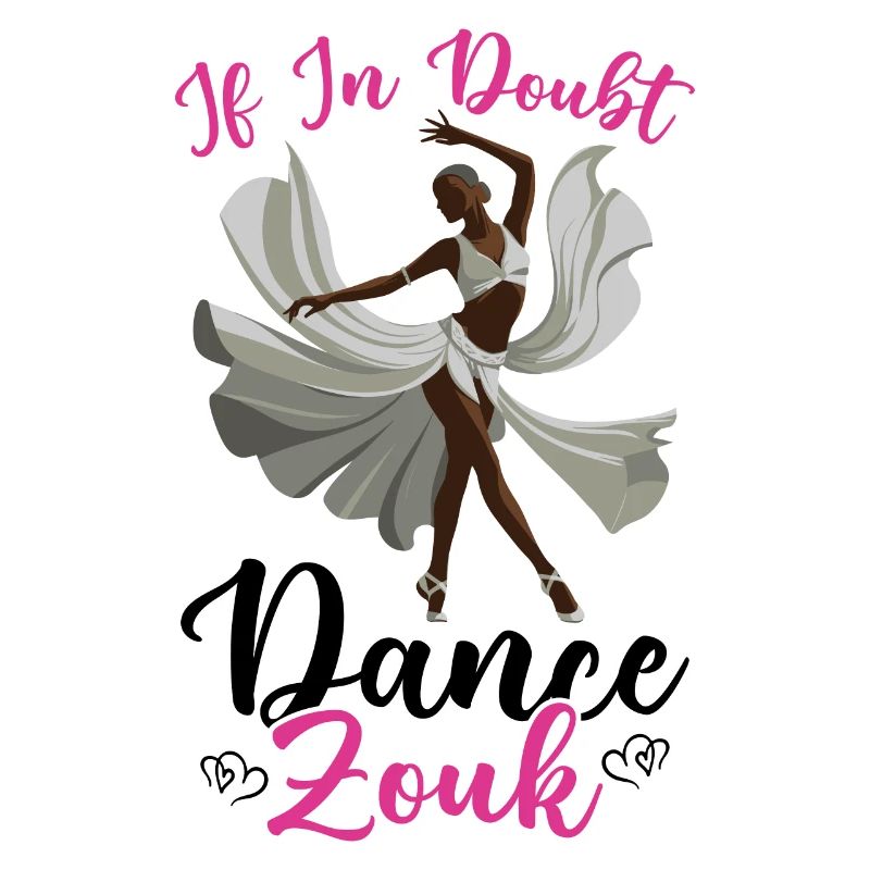 Witziger Zouk Tänzer Spruch