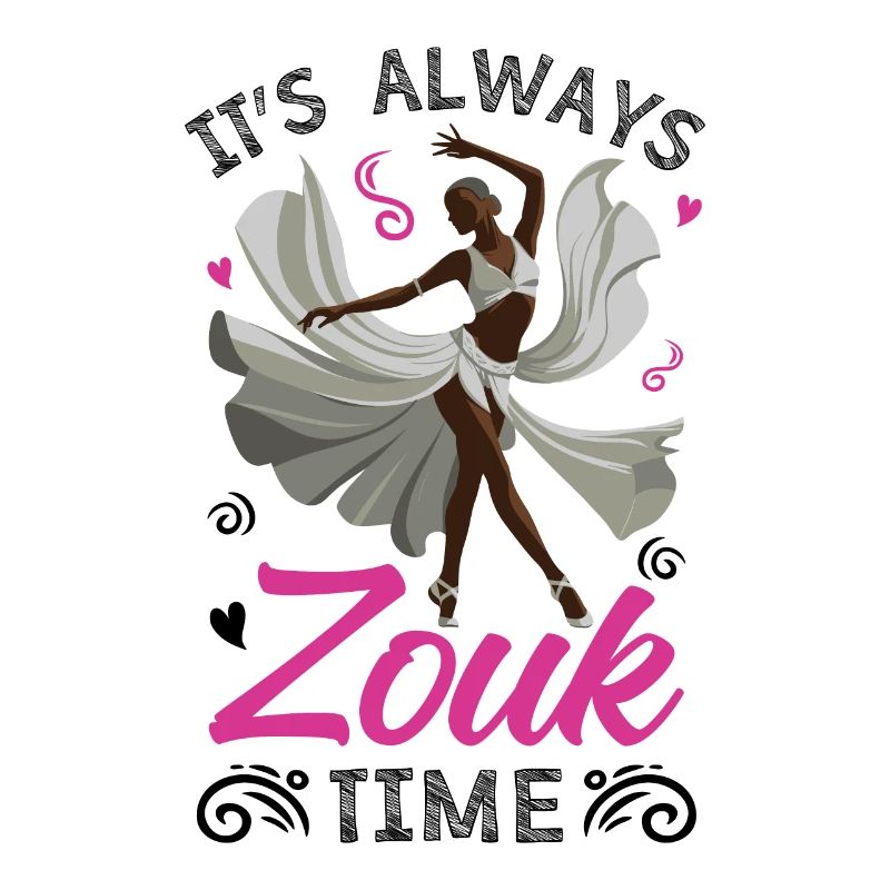 Witziger Zouk Tänzer Spruch