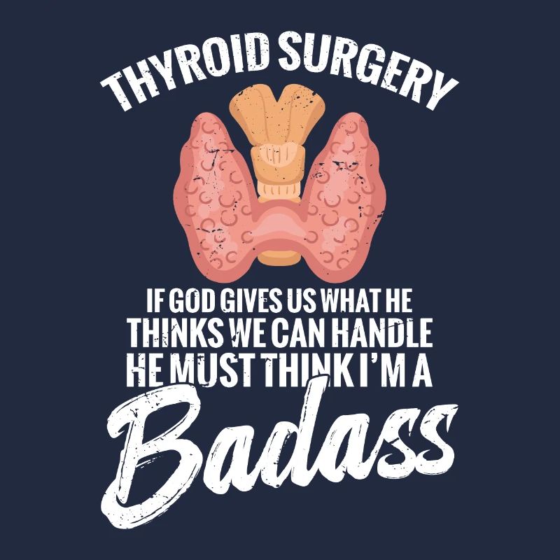 Thyroid surgery, when God gives us what He