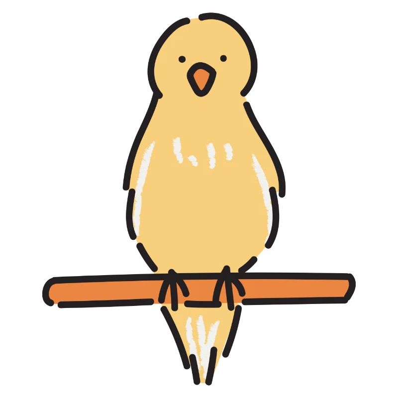 Melodischer Kanarienvogel