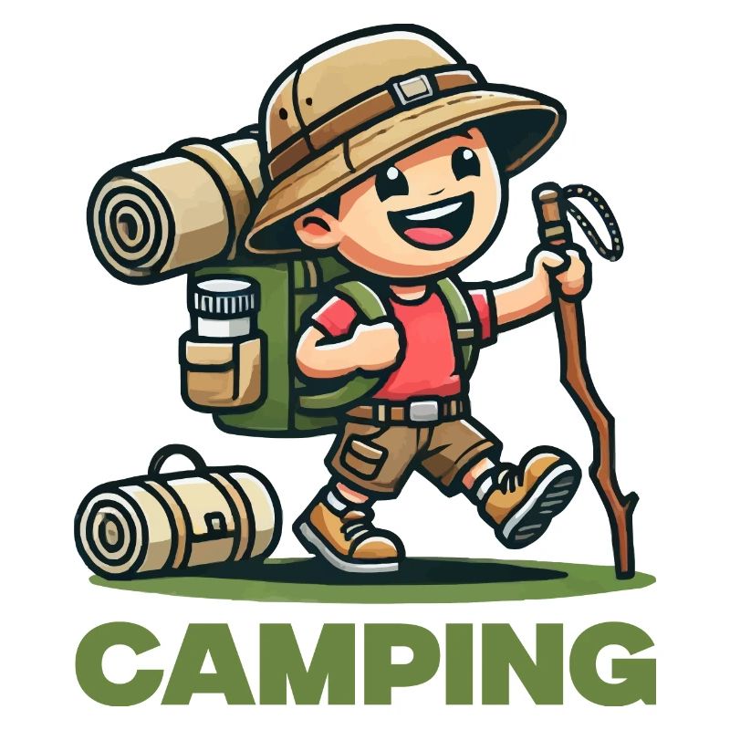 Wandern Comic Trekking