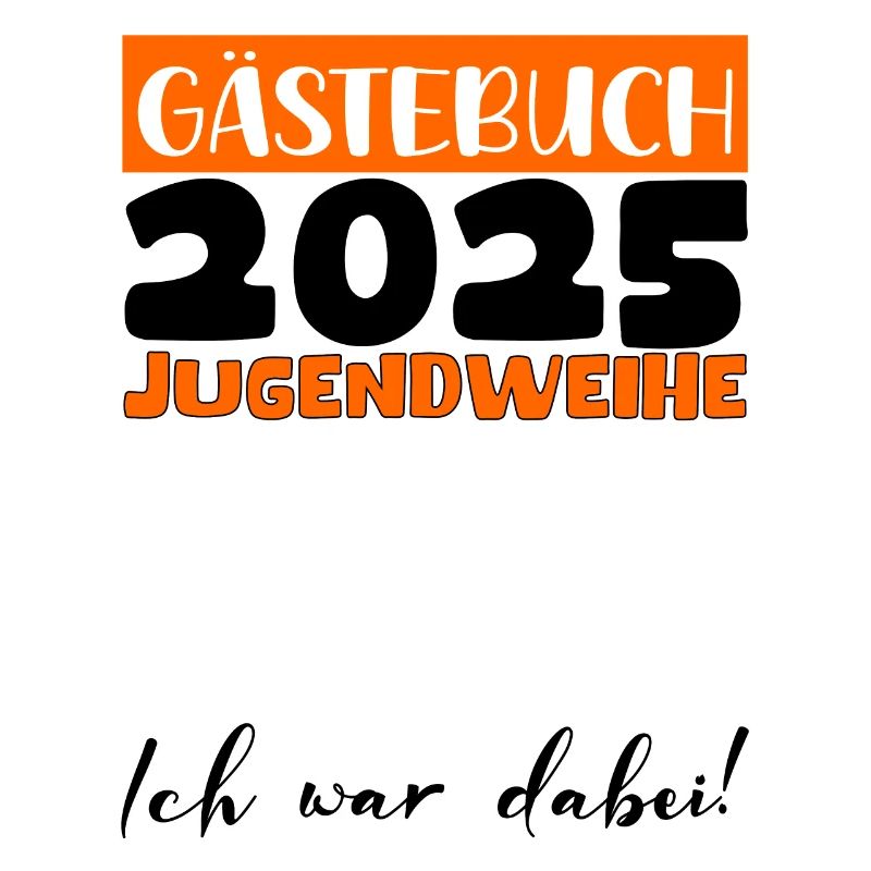 Jugendweihe 2025 Gästebuch Geschenk Mädchen Jungen