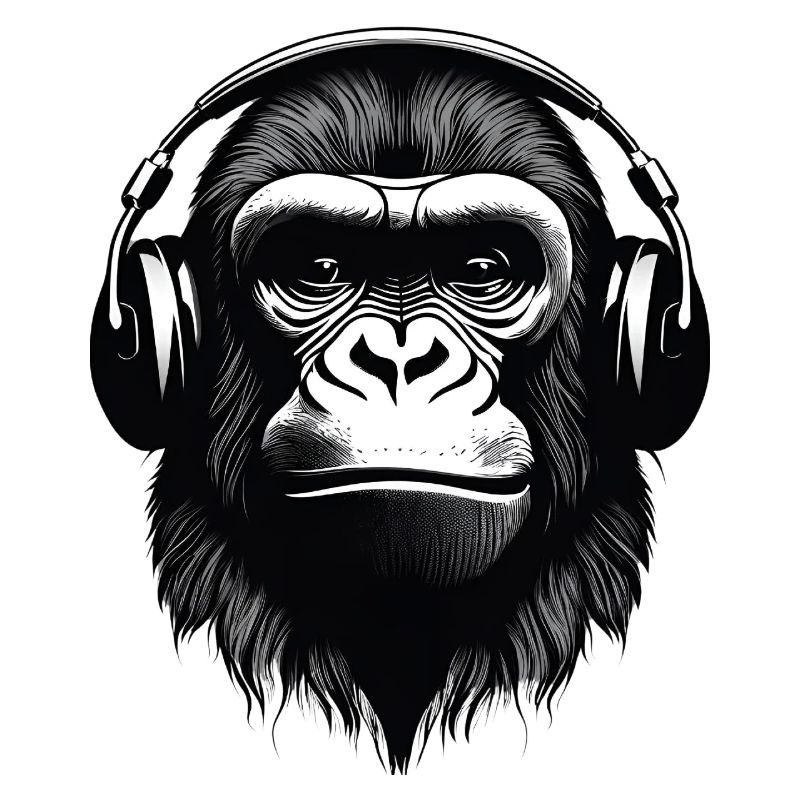 gorilla, primate, monkey