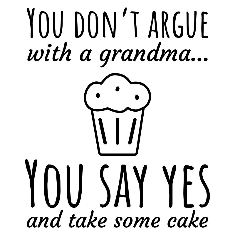 Règle de grand-mère : Dites , prenez du gâteau