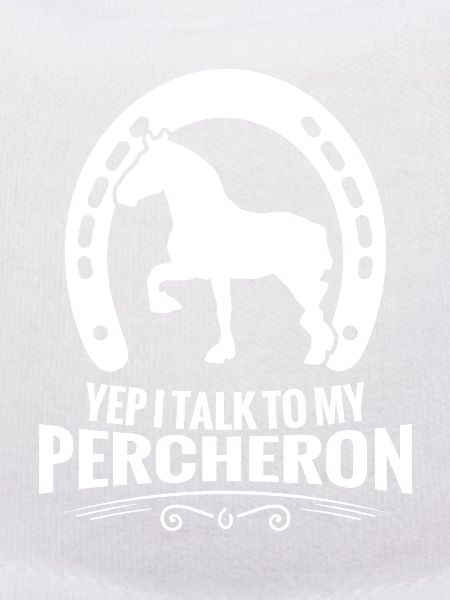 , je parle à mon percheron