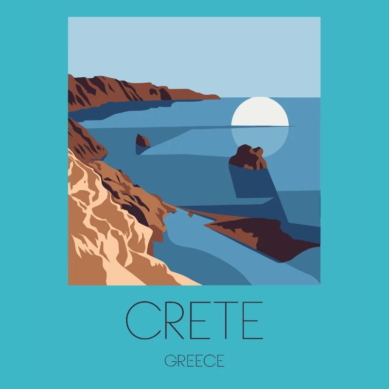 Crète Grèce Souvenir : Méditerranée