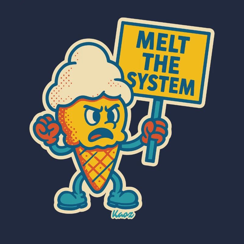 Rebellisches Eis mit „Das System schmelzen“