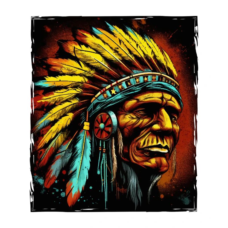 Crâne de chef indien Apache