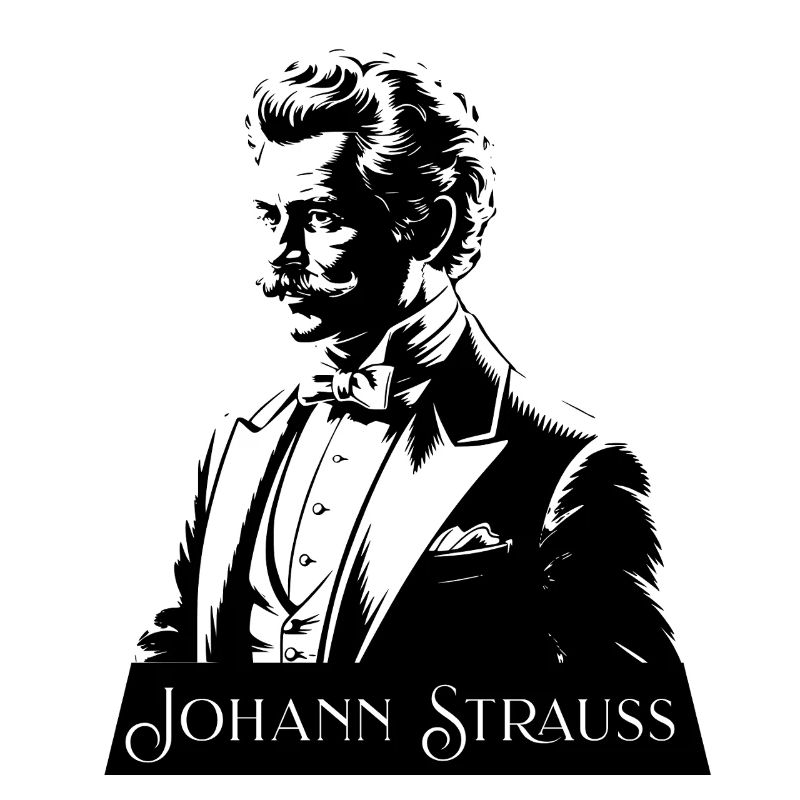 Johann Strauss Portrait Composer Classical Music