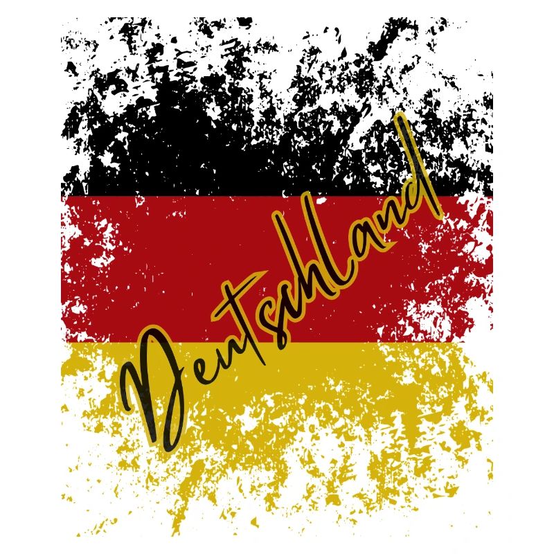 German Grunge Flag, German Pride