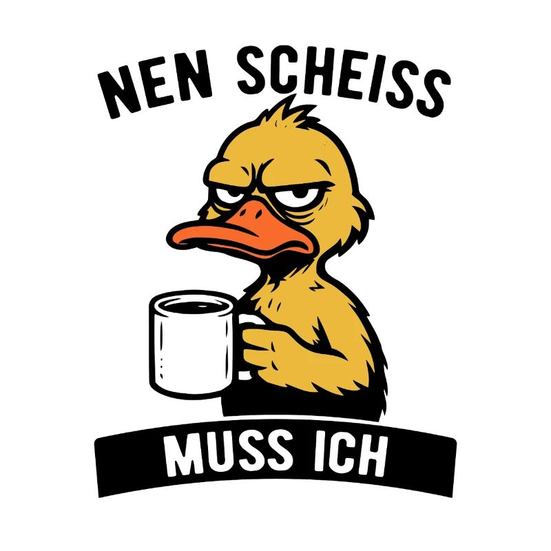 Freche Ente - Nen Scheiß muss ich - Kaffee