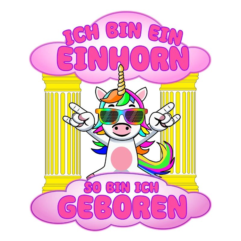 Ich bin Einhorn Geboren