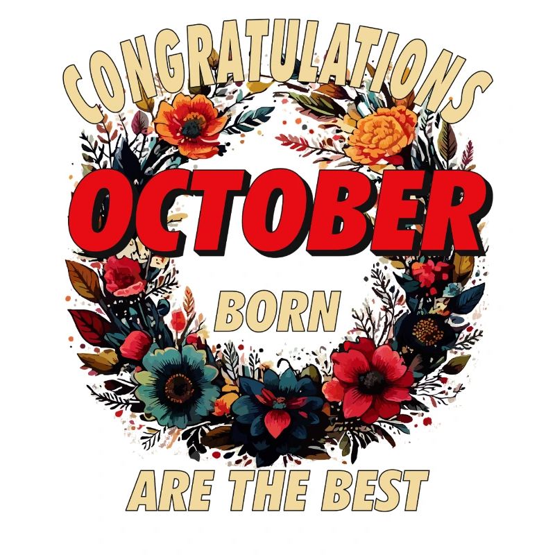 CONGRATULATIONS OCTOBER