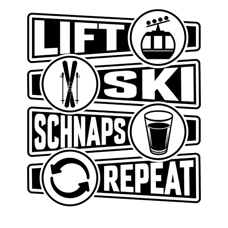Remontée mécanique Ski Schnaps Repeat