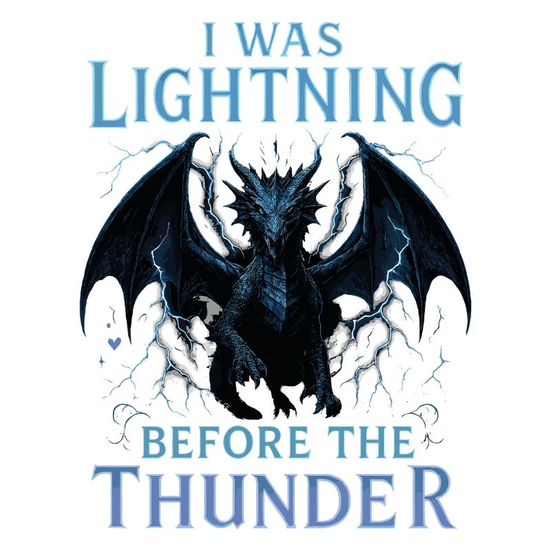 J’étais l’éclair devant le dragon du tonnerre