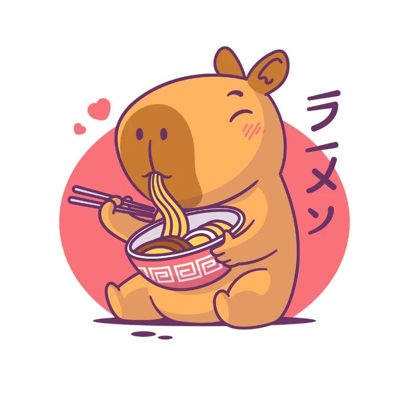 Capybara Ramen Lover