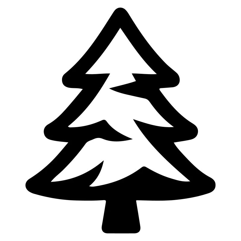 Nadelbaum Symbol Wald Tanne