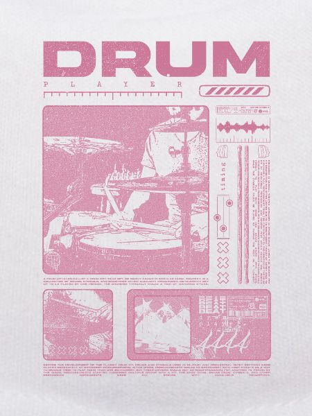 Rock Drummer Drum Player Streetwear