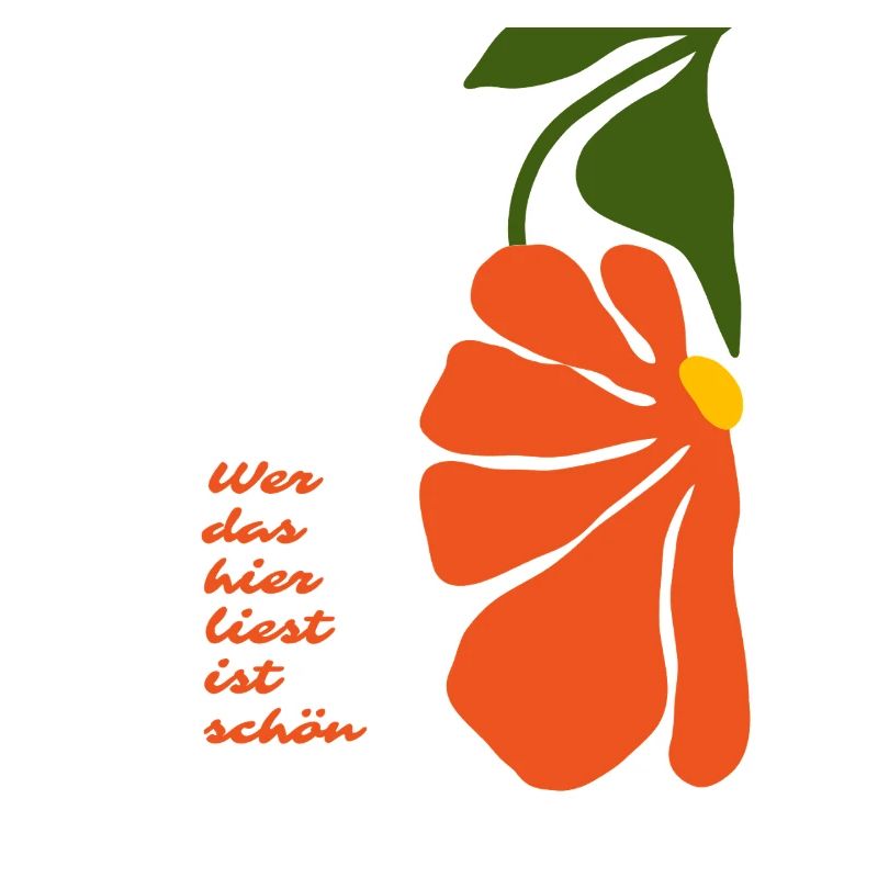 Wer das liest ist schön