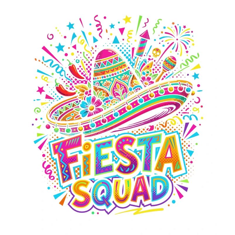 Fiesta Squad Sombrero Burst