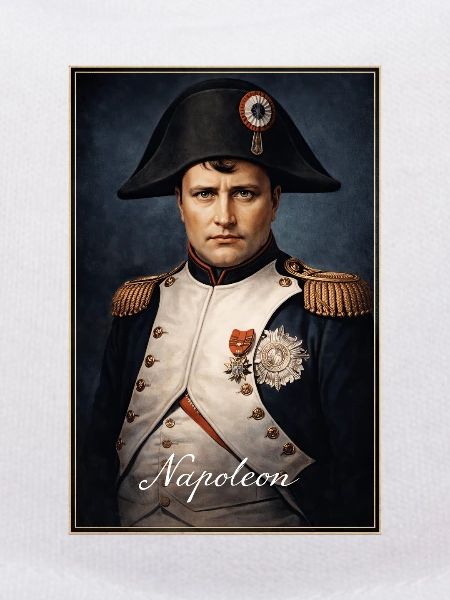 Napoleon Portrait Militäruniform