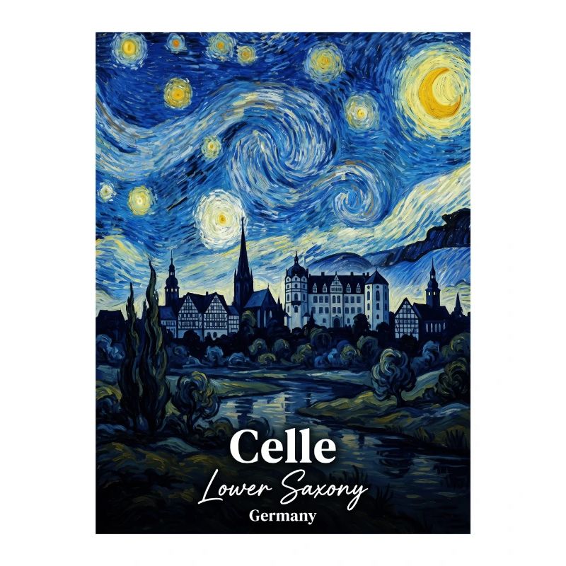 Celle Germany Starry Night