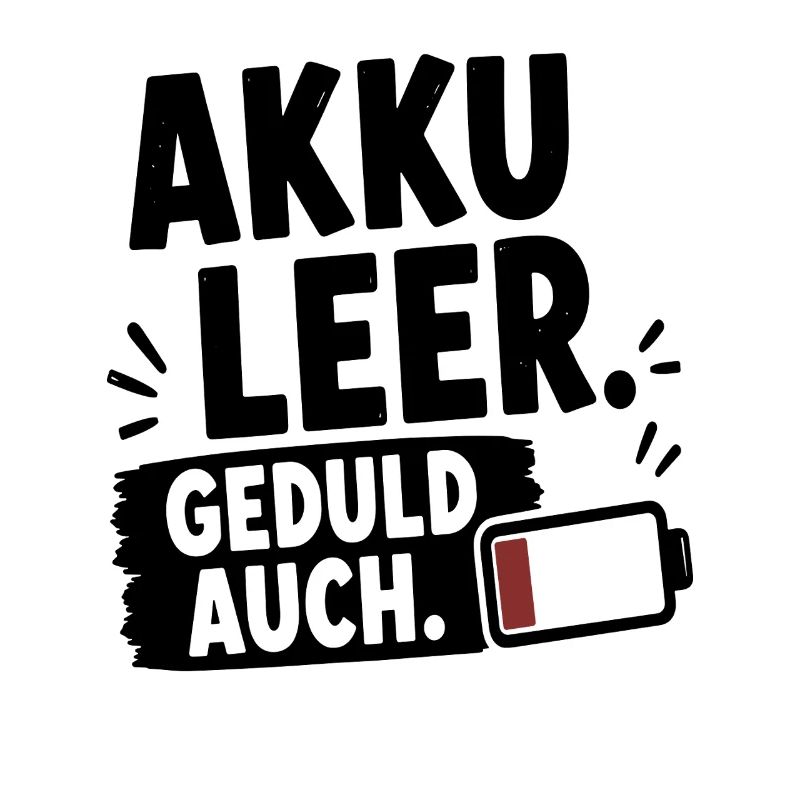 Akku leer