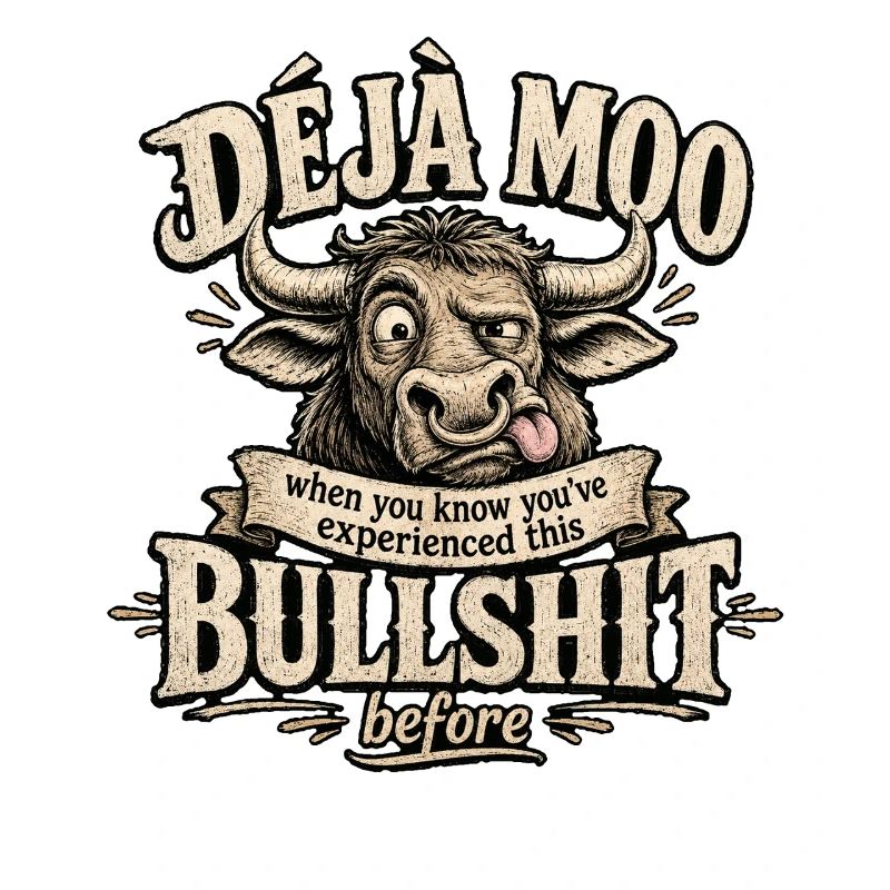 Déjà Moo Kuh Humor Spruch