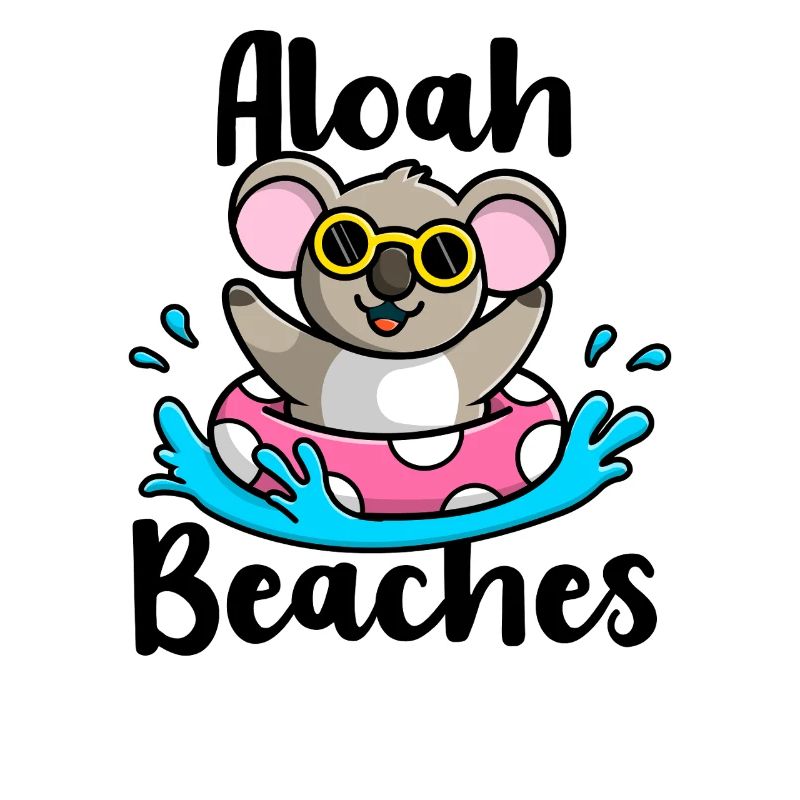 Cool Koala Beach Vacation Summer Aloha Beaches