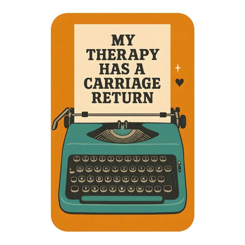 Therapy with carriage return | Writing