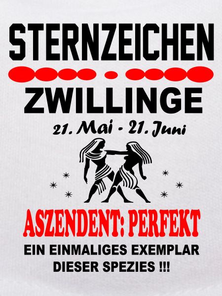 Ascendent: Perfekt Sternzeichen Zwilling