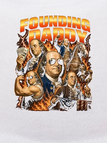 Gründervater Ben Franklin, 4. Juli