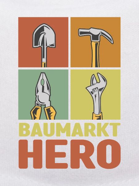 Baumarkt Held Geschenk Heimwerker lustig DIY