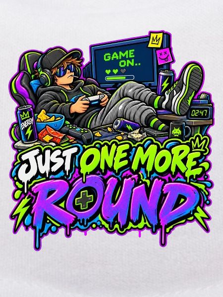 Just One More Round Neon