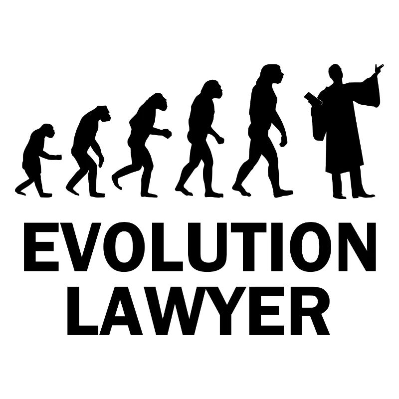 Avocat Evolution Primates Cour Robe d’avocat