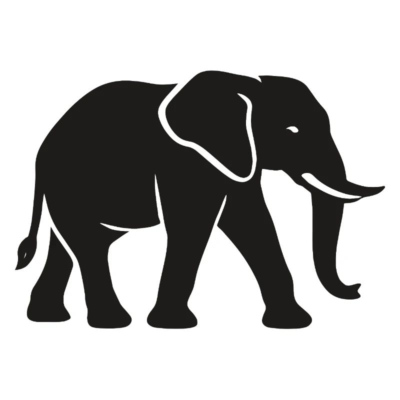 Elefant - Großwild, Stoßzahn, Elfenbein