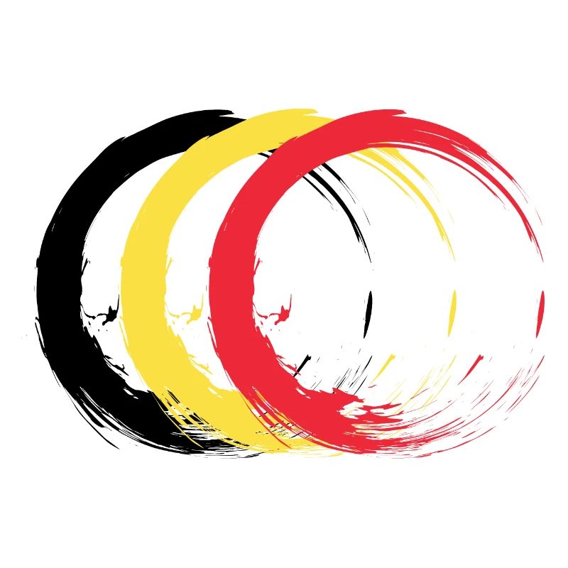 Cercle brosse couleurs drapeau drapeau de la Belgique