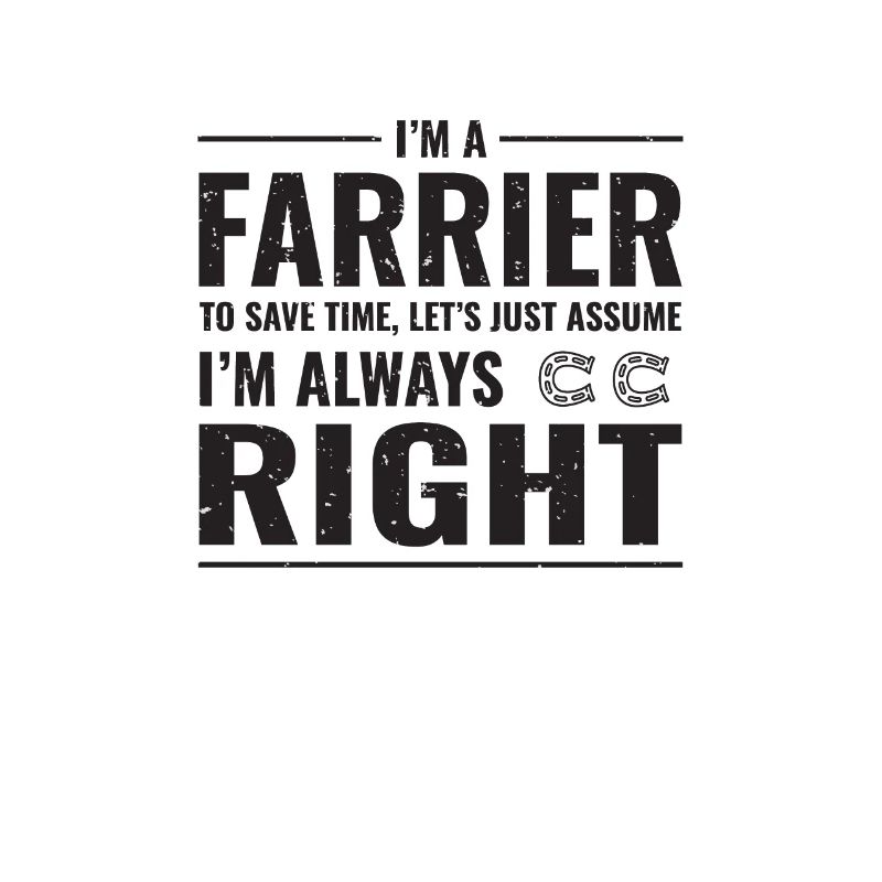 Farrier Blacksmith Funny Gift