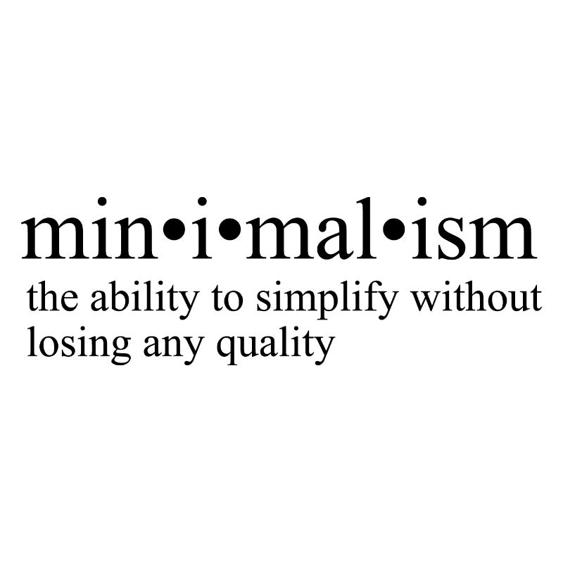 Minimalismus
